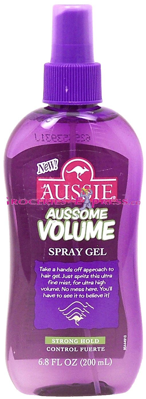 Aussie&nbsp;Aussome Volume&nbsp;spray gel, stong hold Full-Size Picture